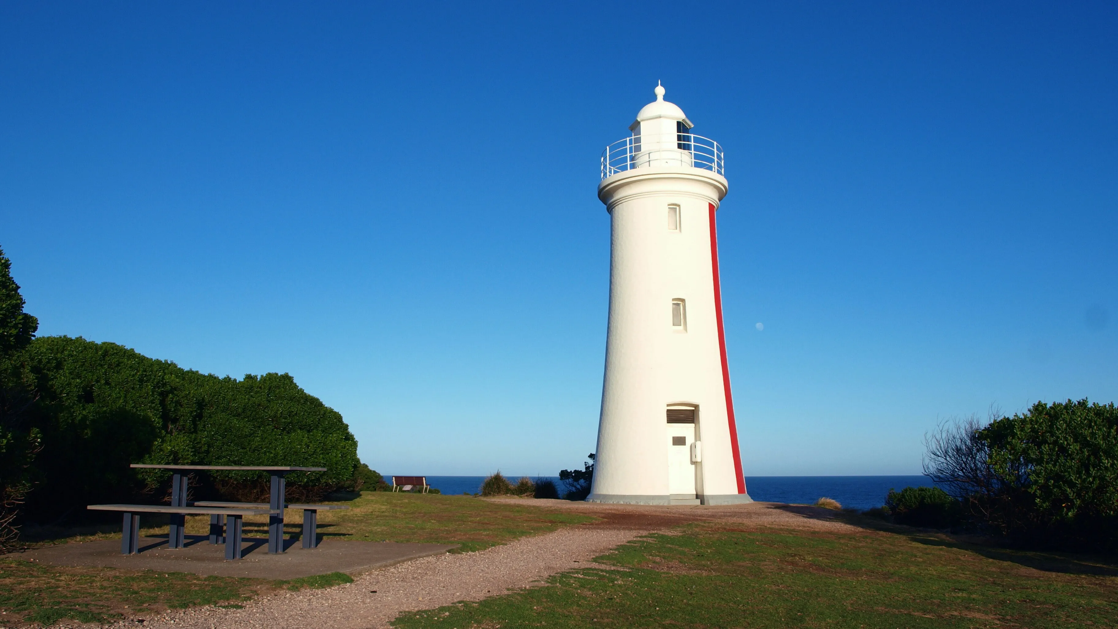 Mersey Bluff lighthouse at Devonport